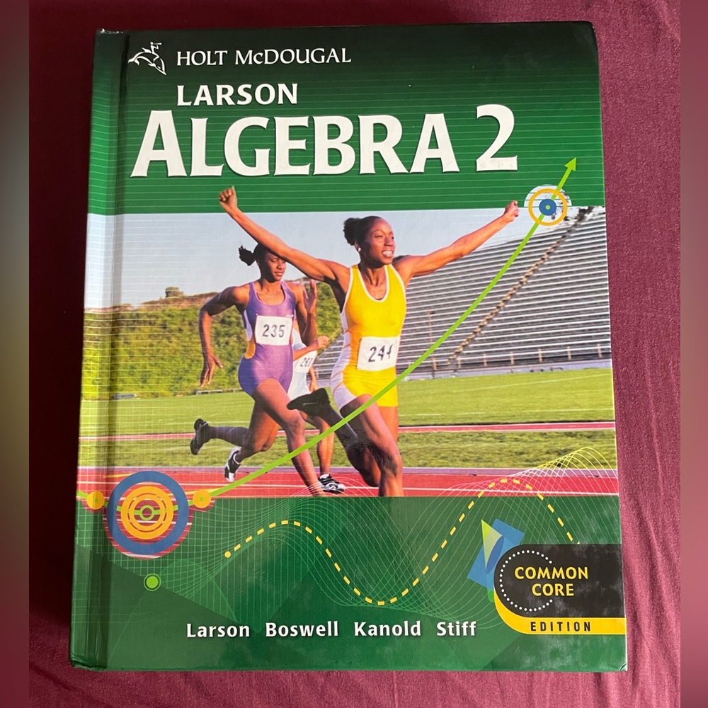 Holt McDougal Algebra 2 Textbook Used